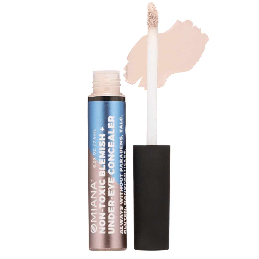 Omiana Natural Cosmetics Concealer Porcelain Blemish + Under-Eye Concealer — Mica-Free!
