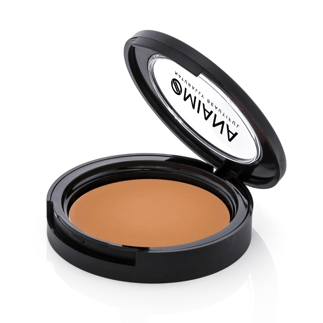 Omiana Natural Cosmetics Foundation Bronzed Goddess Pure Radiance Mineral Foundation - No Mica, & More!